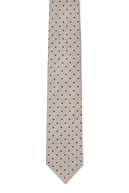 Dotted Grenadine Silk Tie