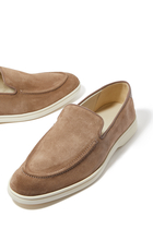 Debonair Suede Leather Slippers