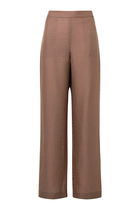 Sahel Overlay Print Pants
