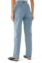 Straight Denim Pants