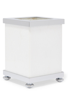 Marble Brush Holder