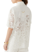 Muses Lace Oversize Shirt