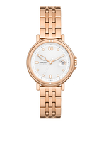 Signatur Lille Sport Three-Hand Date Stainless Steel Bracelet Watch
