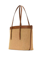 Do It All Straw Large Tote