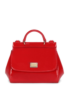 Kids Patent Leather Mini Sicily Bag 