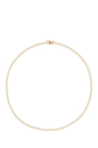 Bezel Tennis Necklace