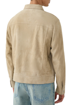 Suede Trucker Jacket