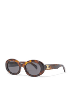 Triomphe Oval Sunglasses