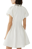 Esther Puff Sleeve Mini Dress