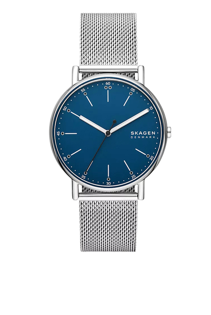 Signatur Three-Hand Stainless Steel Watch
