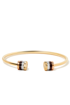 Quatre Classique Bracelet, Mix Gold & Diamonds