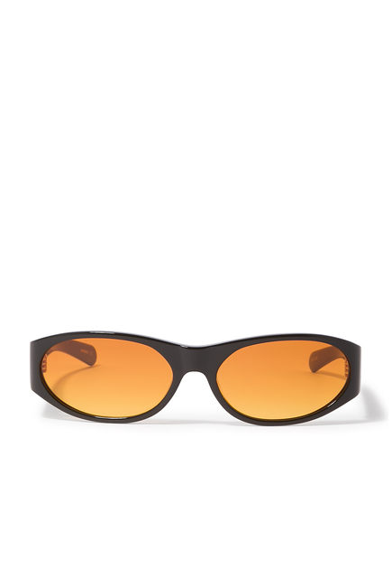 Eddie Kyu Oval Sunglasses