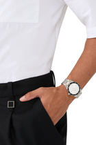 Iconic Paradigma Link Black Bezel Watch