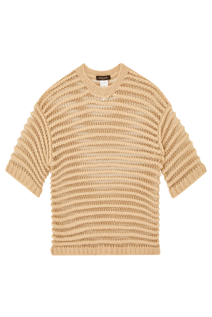 Boxy Crew Neck Sweater