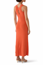 Viscose Rib Knit Dress