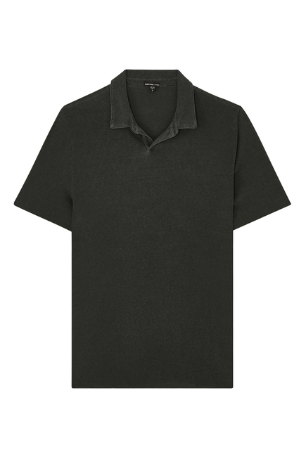 Slub Jersey Polo