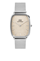 Marlon Sterling Linen Dial Watch