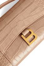Small Hourglass Top-Handle Bag