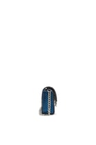 Himmel Sequin Monogram Leather Shoulder Bag