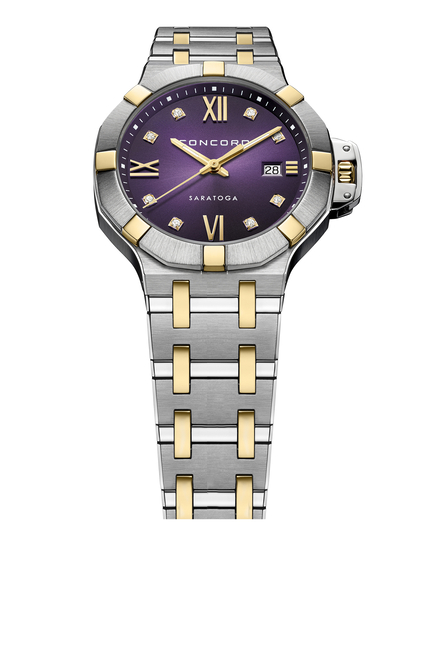 Saratoga Stainless Steel Watch