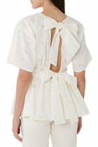 Birgitta Broderie Anglaise Vilde Top