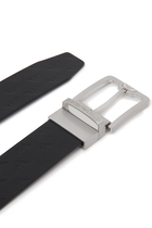 Leather Logo Belt