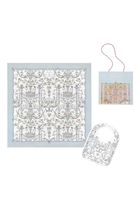 Kids Carré and Satin Bib Set