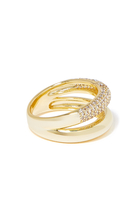 Double Pave Ring