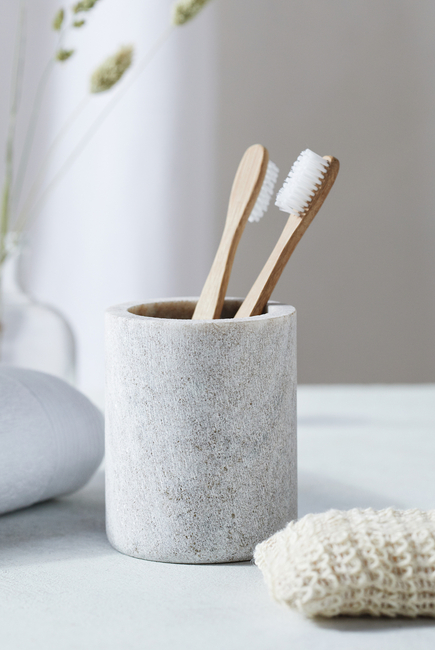 Marble Toothbrush Holder