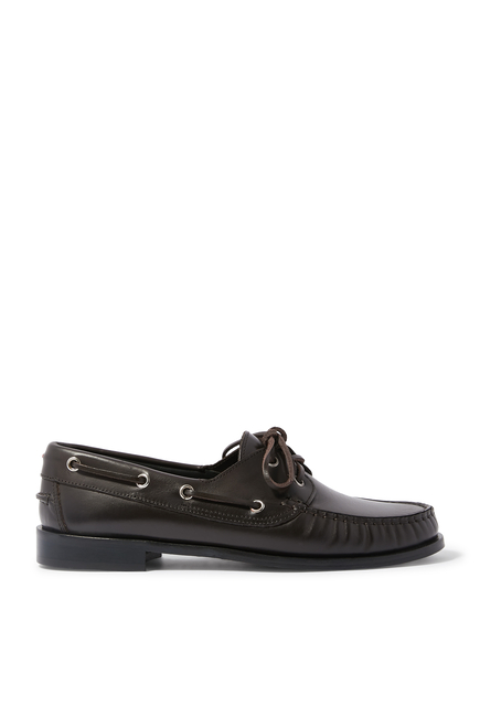 Harris Leather Moccasin Flats
