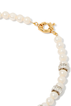 Pearl with Strass Necklace