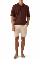 Super High Gauge Cotton Knit Polo