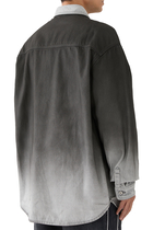 Gradient Denim Overshirt