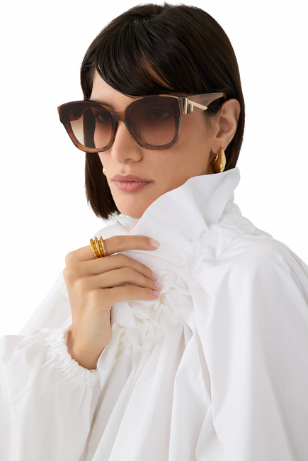 Fendi First Oversized Sunglasses