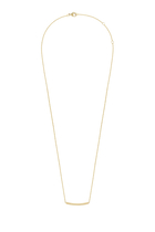  Quatre Grosgrain Pendant Necklace, 18k Yellow Gold