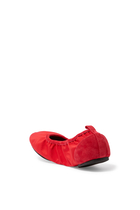 Satin Ballet Flats