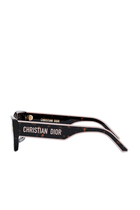 DiorPacific S2U Havana Square Sunglasses