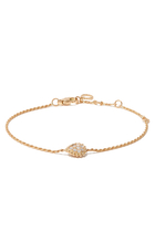 Serpent Bohème 18K Yellow Gold XS Motif Diamond Bracelet