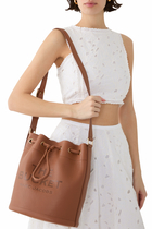 The Leather Bucket Bag