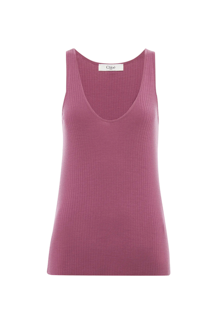 Tank Top in Wool Knit