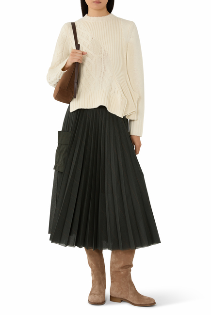 Wool Knit Pullover