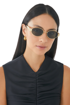 Triomphe Oval Sunglasses