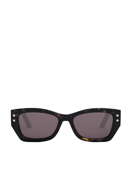 DiorPacific S2U Havana Square Sunglasses