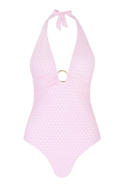Cap Ferrat Ring Halterneck Swimsuit