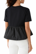 Ruffle Hem T-Shirt