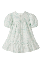 Kids Floral Cotton Dress