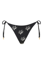 Maia Coral String Bikini Bottoms