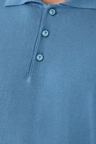 Knit Polo Shirt