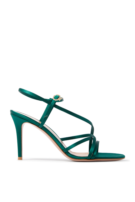 Satin 85 Sandals