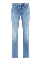 Cara Low-Rise Bootcut Jeans